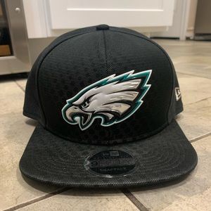 New Era Philadelphia Eagles black on black SnapBack hat